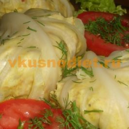 Голубцы в пароварке