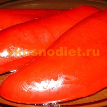 Болгарский перец на пару