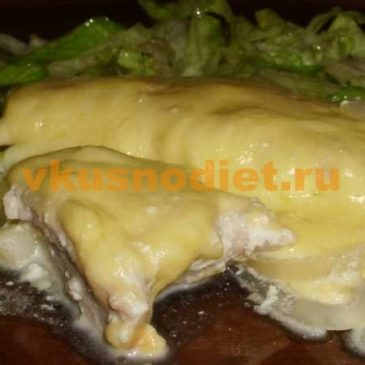 Индейка с сыром в духовке