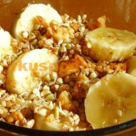 Гранола из зелёной гречки